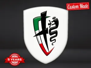 Alfa Romeo Vinylaufkleber Auto Robust Sportlich Luxus